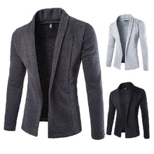 Load image into Gallery viewer, 2019 Autumn  Newest Men&#39;s Casual Slim Fit No Button Suit Blazer Business Work Coat Jacket Outwear Size M-2XL